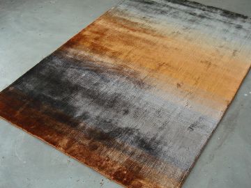Grace Orange Hand Made Rug