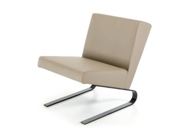 Relax - Contemporary Taupe Lounge Chair (Set of 2)