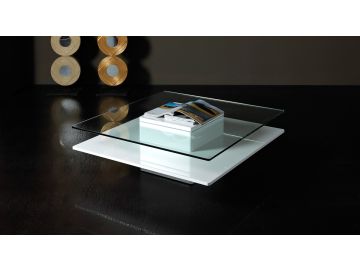 Emulsion Modern White Coffee Table