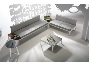 Hydra Outdoor Grey Sofa Set