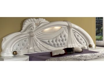 Gina White Italian Classic Bedroom Set Made In Italy
