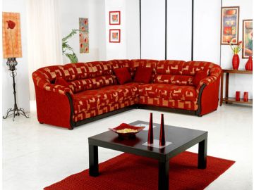 Kapadokya Red Modern Sectional Sofa 