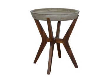 Katsu Concrete Side Table