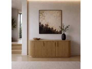 Kayce - Modern Natural Oak Buffet