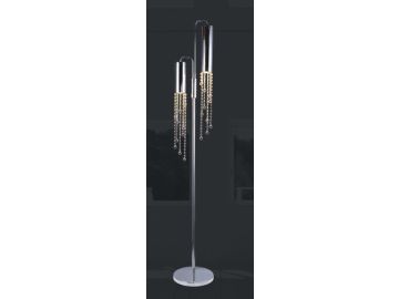 KR002F-2A Modern Crystal Floor Lamp