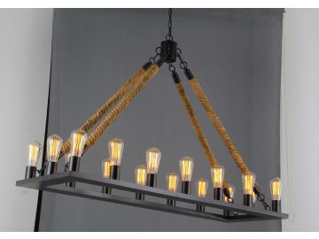 Arbor Modern Rope Ceiling Lamp