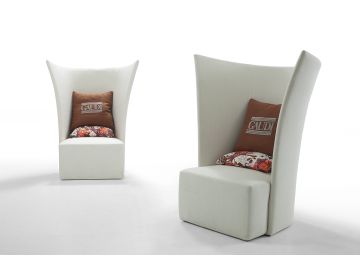 Bastia Modern Light Fabric Liesure Chair