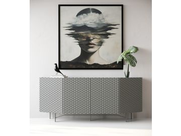 Raphael - Modern Silver Buffet