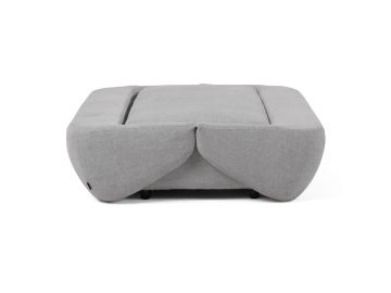 Lerner - Modern Light Grey Fabric Sofa Bed