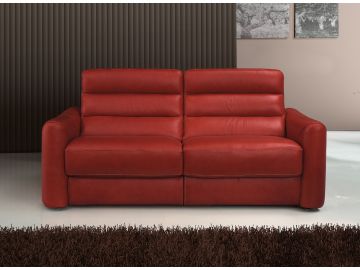 Lamod Italia Levante Modern Red Leather Sofa Set