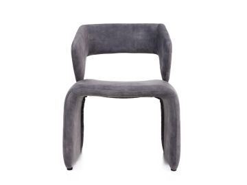 Linus Modern Light Grey Accent Chair