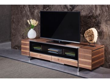 Lorena Modern Walnut TV Stand