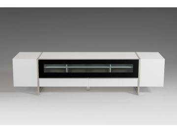 Lorena Modern White TV Stand