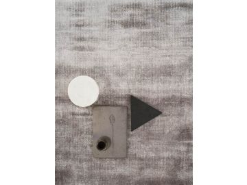 Lucens Silver Hand Made Rug