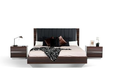 Luxor Modern Italian Modern Eastern King Bedroom Set