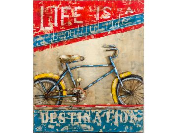 Beautiful Ride Modern Bike Painting
