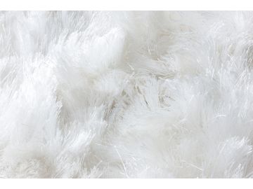 Maltino White Shag Rug