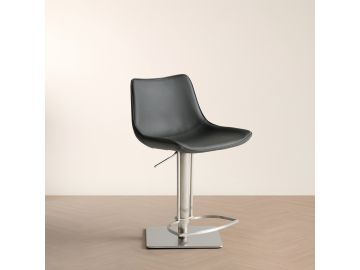 Manning - Modern Grey Bar Stool