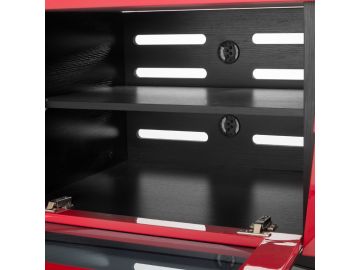 Max Modern Red TV Stand