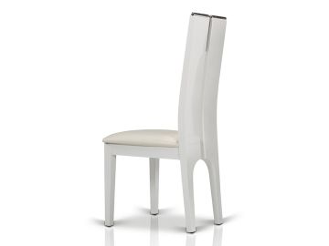 Maxi - White Gloss Chair (Set of 2)