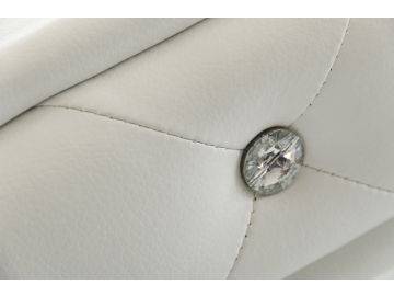 Modrest Melody Modern White w/ Crystals Mirror