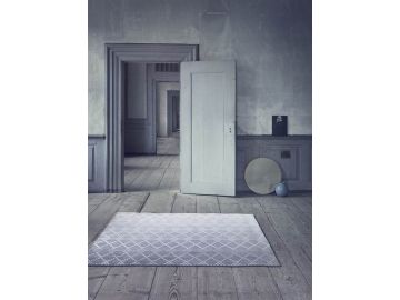 Misty Silver Hand Made Wool Rug