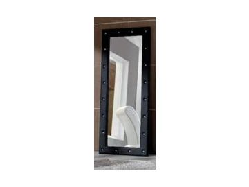 Monte Carlo Black Floor Mirror