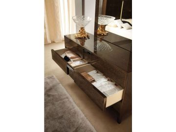 ALF Soprano Italian Modern Bedroom Set With Storage Drawer
