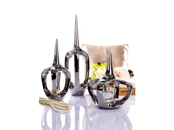 NHTC88 3-Piece Silver Sculpture Set