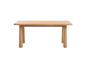 Rhea - Modern 71" Natual Acacia Rectangular Dining Table