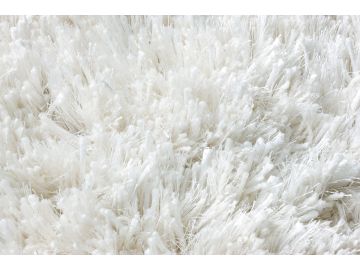 Ronaldo Snow White Wool Shag Rug