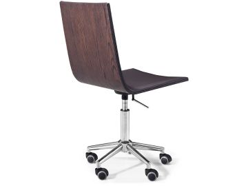 S507 Modern Brown Leatherette Office Chair