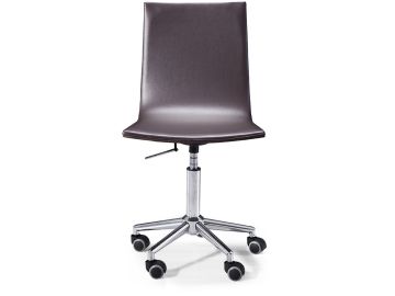 S507 Modern Brown Leatherette Office Chair