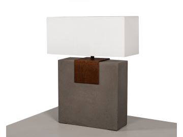 Santos Modern Concrete Table Lamp