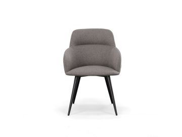 Scranton - Modern Grey & Black Dining Chair