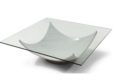 Sunset Modern White Coffee Table