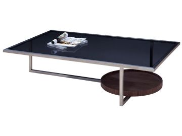 Cole Modern Smoked Glass Coffee Table