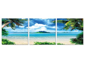 Atoll 3-Panel Photo