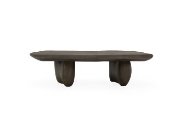 Slone - Modern Brown Fiberform Coffee Table