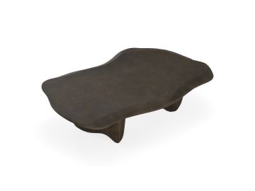 Slone - Modern Brown Fiberform Coffee Table