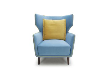 Stellan Modern Fabric Accent Chair