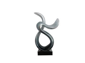 Tidal Modern Silver Sculpture