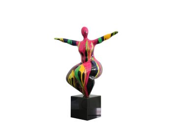 Joy Modern Painted Sculpture