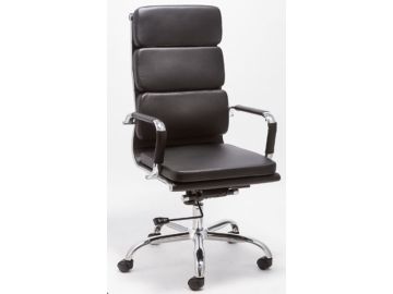 John Modern Black High Back Office Chair