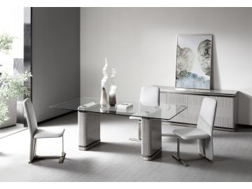 G2397 Sample White + Gold Buffet