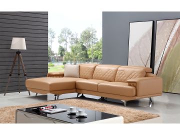 T737 Modern Leather Sectional Sofa