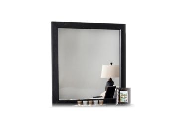 Tabitha Modern Dark Brown Recycled Pine Mirror
