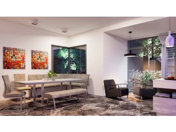 Monty & Zane Modern Dining Set