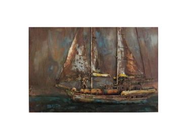 Pinnace Modern Boat Painting