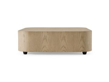 Teller Modern Square Low Coffee Table